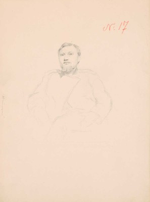 Рерберг Фёдор Иванович. Альбом (30 листов) из мастерской П. Чистякова